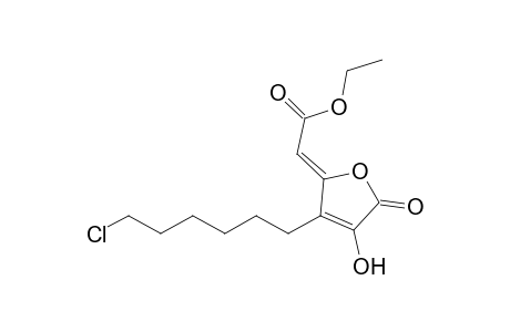 (2Z)-Ethyl 2-[3-(6-Chlorohexyl)-4-hydroxy-5-oxofuran-2(5H)-ylidene]acetate