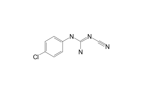 N'-(4-CHLOROPHENYL)-N-CYANOGUANIDINE