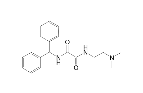 Ethanediamide, N-(2-dimethylaminoethyl)-N'-diphenylmethyl-