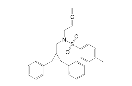 N-(Buta-2,3-dienyl)-N-((2,3-diphenylcycloallyl)methyl)-4-methylbenzenesulfonamide