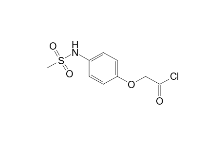 Acetyl chloride, 2-[4-[(methylsulfonyl)amino]phenoxy]-