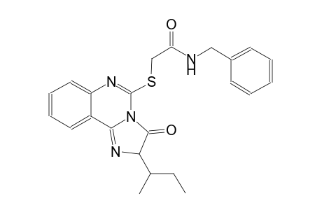 acetamide, 2-[[2,3-dihydro-2-(1-methylpropyl)-3-oxoimidazo[1,2-c]quinazolin-5-yl]thio]-N-(phenylmethyl)-