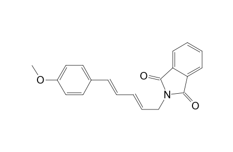 2-[(2E,4E)-5-(4-methoxyphenyl)penta-2,4-dienyl]isoindole-1,3-dione