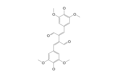 (2Z,3Z)-2,3-bis(4-hydroxy-3,5-dimethoxy-benzylidene)succinaldehyde
