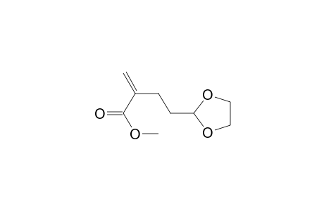 2-[2-(1,3-dioxolan-2-yl)ethyl]acrylic acid methyl ester