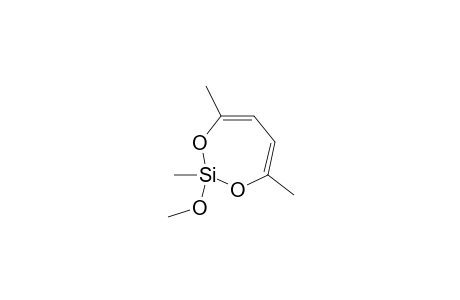 1,3-Dioxa-2-silacyclohepta-4,6-diene, 2-methoxy-2,4,7-trimethyl-