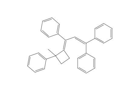 1-Methyl-1-phenyl-2-[1,3,3-triphenylprop-2-en-1-ylidene]cyclobutane