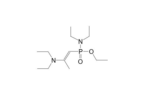 ETHYL DIETHYLAMIDO(2-DIMETHYLAMINO-1-PROPENYL)PHOSPHONATE