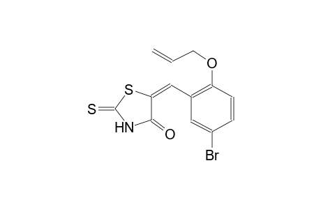 (5E)-5-[2-(allyloxy)-5-bromobenzylidene]-2-thioxo-1,3-thiazolidin-4-one
