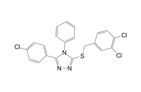 3-(4-chlorophenyl)-5-[(3,4-dichlorobenzyl)sulfanyl]-4-phenyl-4H-1,2,4-triazole