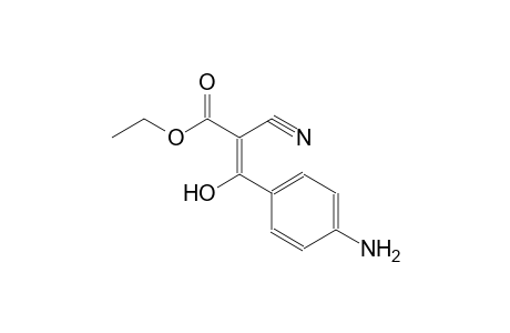 ethyl (2Z)-3-(4-aminophenyl)-2-cyano-3-hydroxy-2-propenoate