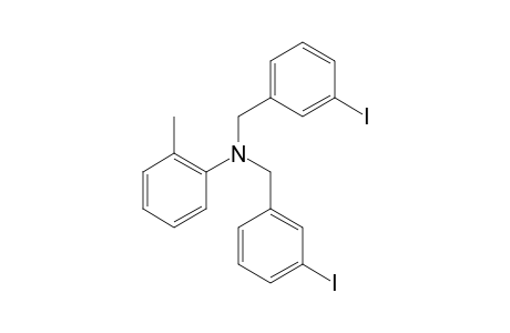 N,N-Bis(3-iodobenzyl)-2-methylaniline