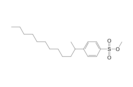 Methyl 4-(1-methylundecyl)benzenesulphonate