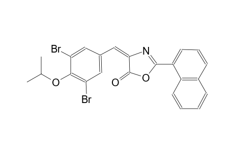 (4E)-4-(3,5-dibromo-4-isopropoxybenzylidene)-2-(1-naphthyl)-1,3-oxazol-5(4H)-one