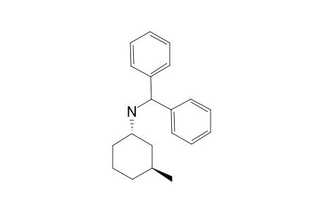 N-(DIPHENYLMETHYL)-3-METHYL-CYCLOHEXANAMINE;TRANS-ISOMER