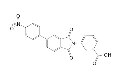 benzoic acid, 3-[1,3-dihydro-5-(4-nitrophenyl)-1,3-dioxo-2H-isoindol-2-yl]-