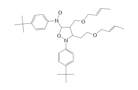 2-(4-TERT.-BUTYLPHENYL)-5-[N-(4-TERT.-BUTYLPHENYL)-HYDROXYAMINO]-3-(3-OXA-5-HEPTENYL)-4-(2-OXA-4-HEXENYL)-ISOXAZOLIDINE