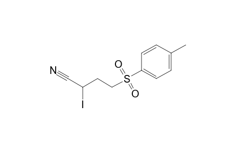 2-Iodo-4-tosylbutanenitrile