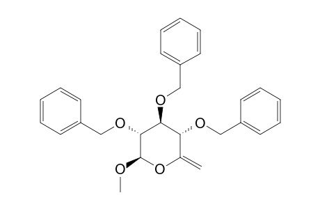 METHYL-TRI-O-BENZYL-6-DEOXY-BETA-D-XYLO-HEX-5-ENOPYRANOSIDE