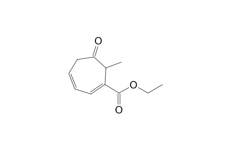 6-keto-7-methyl-cyclohepta-1,3-diene-1-carboxylic acid ethyl ester