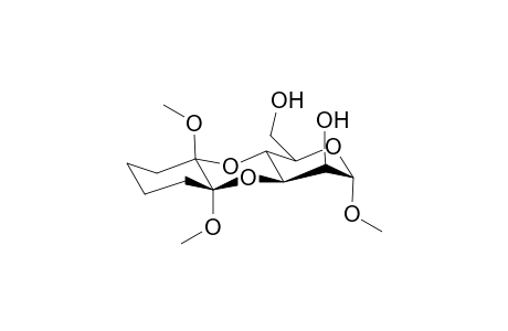 (1'S,2'S)-Methyl 3,4-O-(1',2'-dimethoxycyclohexane-1',2'-diyl)-.alpha.,D-manopyranoside
