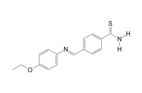 p-[N-(p-ethoxyphenyl)formimidoyl]thiobenzamide