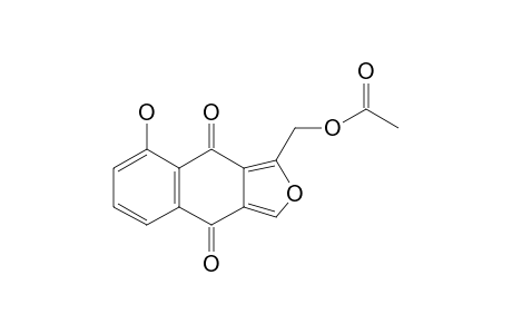 1-ACETOXYMETHYL-8-HYDROXYNAPHTHO-[2,3-C]-FURAN-4,9-DIONE