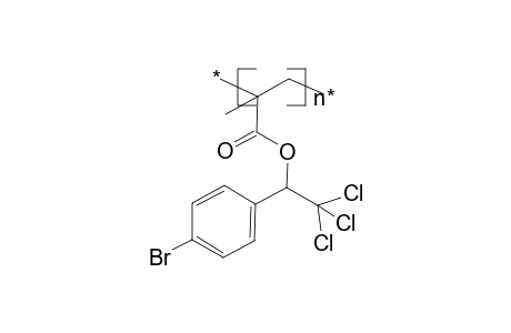 Poly[1-(4-bromophenyl)-2,2,2-trichloroethyl methacrylate]