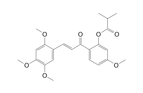 2'-Hydroxy-2,4,4',5-tetramethoxychalcone, 2-methylpropionate