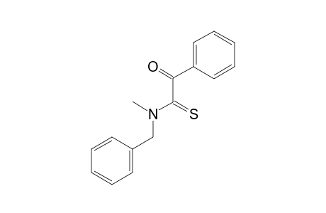 N-Benzyl-N-methyl-2-oxo-2-phenylethanethioamide