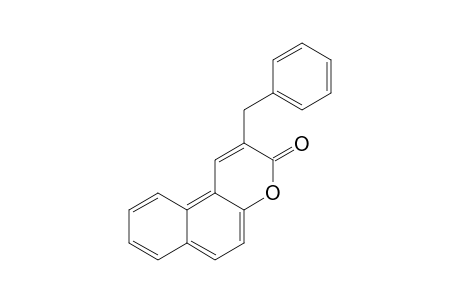 2-(Phenylmethyl)-3-benzo[f][1]benzopyranone