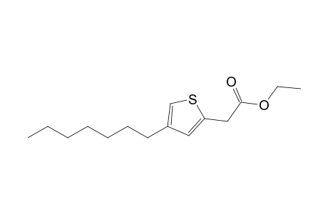 Ethyl 4-heptylthiophene-2-acetate