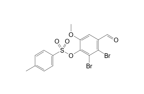 2,3-Dibromo-4-formyl-6-methoxyphenyl toluene-p-sulfonate