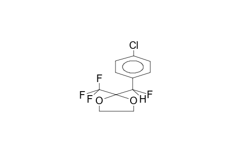 2-(ALPHA-FLUORO-PARA-CHLOROBENZYL)-2-TRIFLUOROMETHYL-1,3-DIOXOLANE