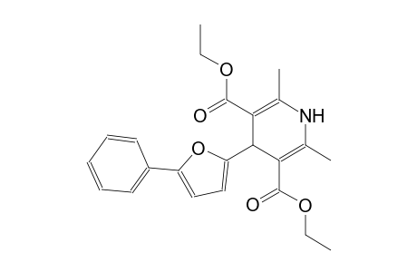 3,5-pyridinedicarboxylic acid, 1,4-dihydro-2,6-dimethyl-4-(5-phenyl-2-furanyl)-, diethyl ester
