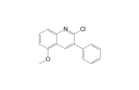 2-Chloro-5-methoxy-3-phenylquinoline