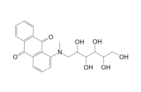 9,10-Anthracenedione, 1-[methyl(2,3,4,5,6-pentahydroxyhexyl)amino]-