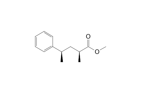 (2S,4R)-2-Methyl-4-phenylpentanoic acid methyl ester