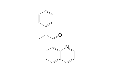 8-Quinolinyl 1-phenylethyl ketone