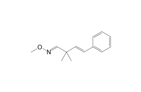 (1E,4Z/1E,4E)-O-Methyl Ether of 2,2-Dimethyl-4-phenyl-3-butenal Oxime