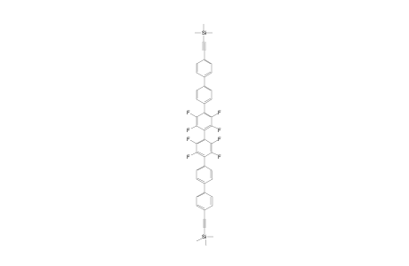 1,1'-bis{[4,4'-(Trimethylsiyl)ethynyl]biphenyl}-bis(2,3,5,6-tetrafluorophenylene)