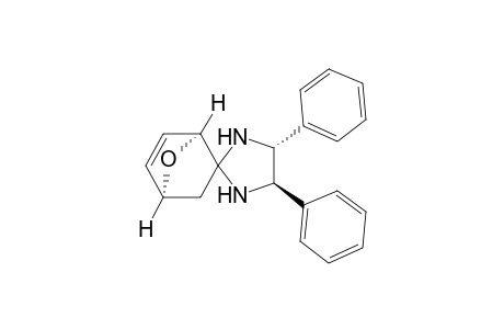 (1S,4S,4'R,5'R)-4',5'-diphenylspiro[7-oxabicyclo[2.2.1]hept-2-ene-5,2'-imidazolidine]