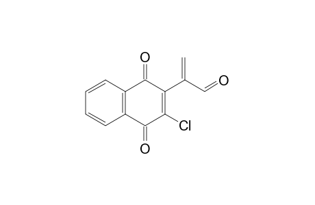 2-(3-Chloro-1,4-dioxo-1,4-dihydronaphthalen-2-yl)propenal