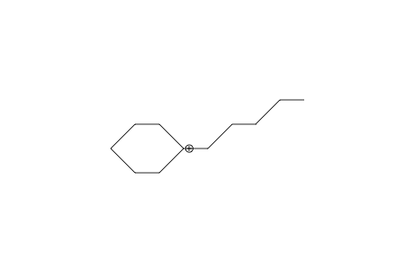 Pentyl-1-cyclohexyl cation