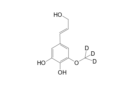 [3-ocd3]-5-hydroxyconiferyl alcohol