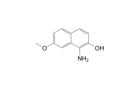 2-Naphthalenol, 1-amino-7-methoxy-
