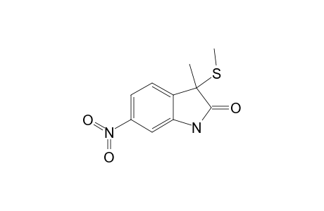 6-NITRO-3-METHYL-3-METHYLTHIOOXINDOL