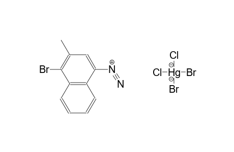 4-bromo-3-methylnaphthalene-1-diazonium dibromodichloromercurate(II)