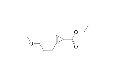 Ethyl 2-(3'-methoxypropyl)cycloprop-2-ene-1-carboxylate