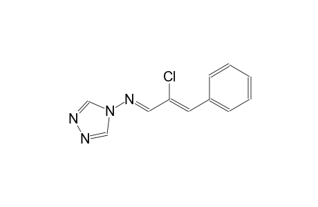 N-[(E,2Z)-2-chloro-3-phenyl-2-propenylidene]-4H-1,2,4-triazol-4-amine